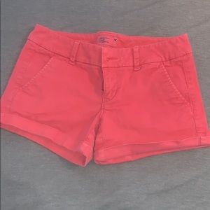 AEO Coral shorts